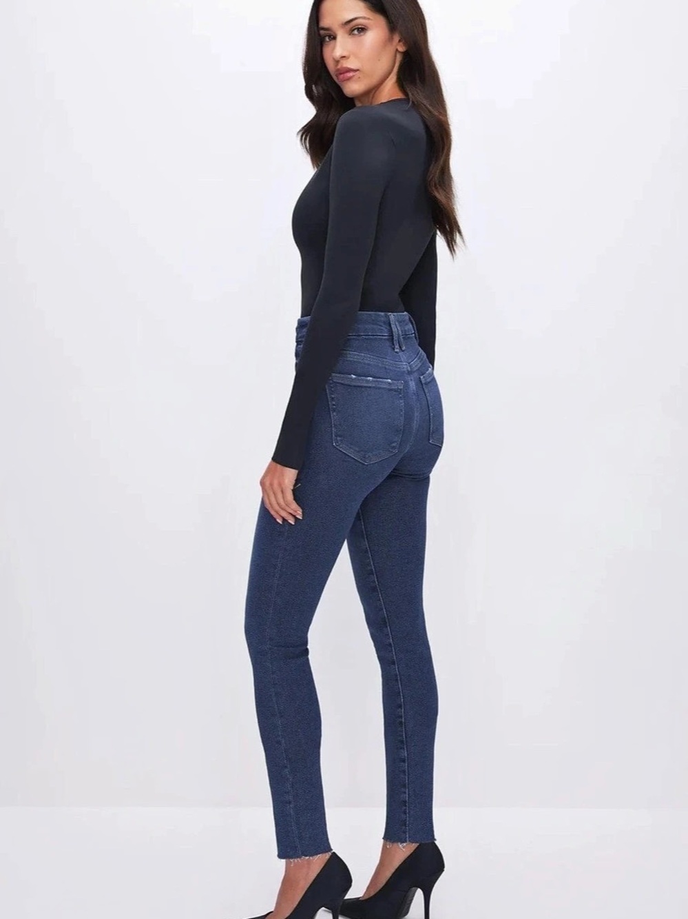 Good American Good Legs Skinny Jeans Size 14 NWT